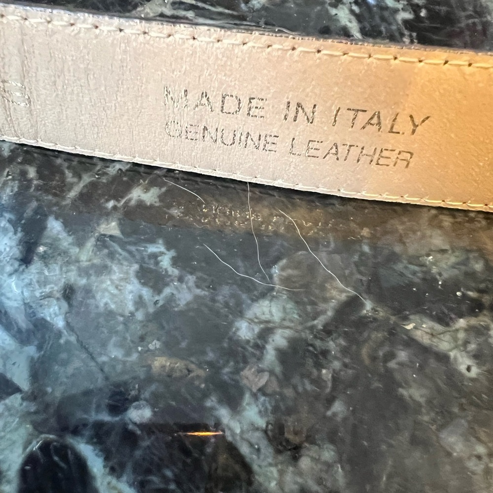 St John leather Monogram Belt, small - Picture 10 of 10